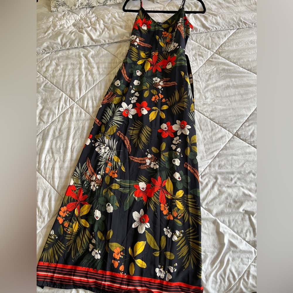 Parisian petite (ASOS) floral maxi dress